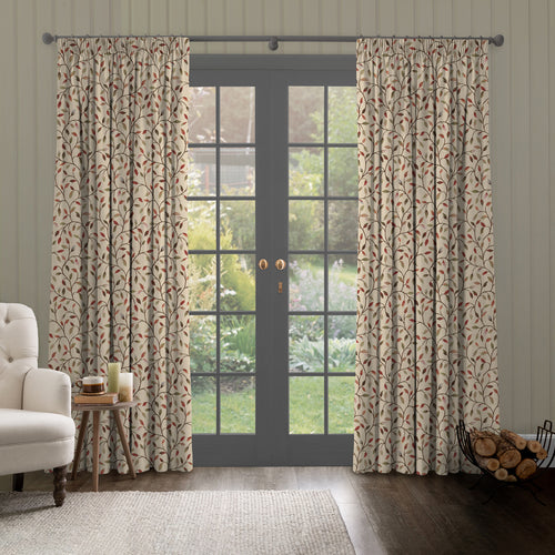 Floral Green M2M - Cervino Woven Jacquard Made to Measure Curtains Default Voyage Maison