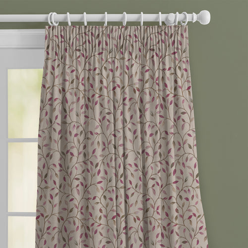 Floral Pink M2M - Cervino Woven Jacquard Made to Measure Curtains Default Voyage Maison