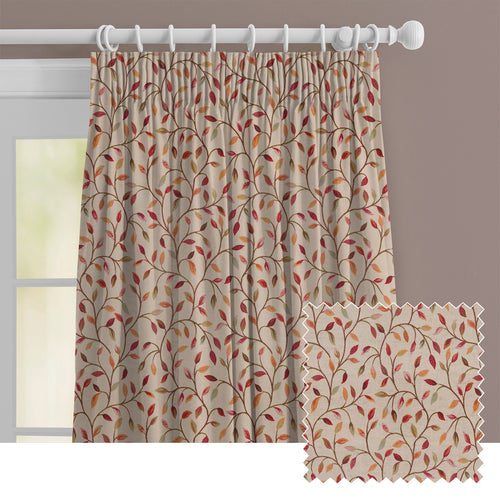 Floral Pink M2M - Cervino Woven Jacquard Made to Measure Curtains Default Voyage Maison