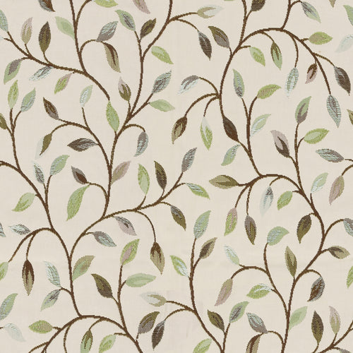 Floral Green M2M - Cervino Woven Jacquard Made to Measure Curtains Default Voyage Maison