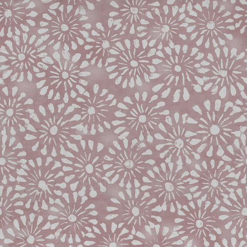 Floral Pink Fabric - Chambery Printed Cotton Fabric (By The Metre) Coral Voyage Maison