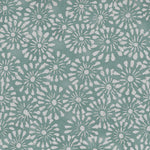 Chambery Printed Cotton Fabric (By The Metre) Duck Egg