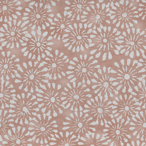 Floral Orange Fabric - Chambery Printed Cotton Fabric (By The Metre) Rust Voyage Maison