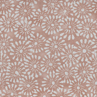  Samples - Chambery Printed Fabric Sample Swatch Rust Voyage Maison
