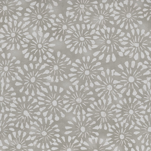 Floral Beige Fabric - Chambery Printed Cotton Fabric (By The Metre) Stone Voyage Maison