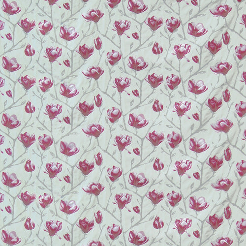 Floral Pink Fabric - Chatsworth Woven Jacquard Fabric (By The Metre) Peony Voyage Maison