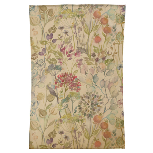 Floral Pink Rugs - Country Hedgerow Printed Wool Rug Pink Voyage Maison