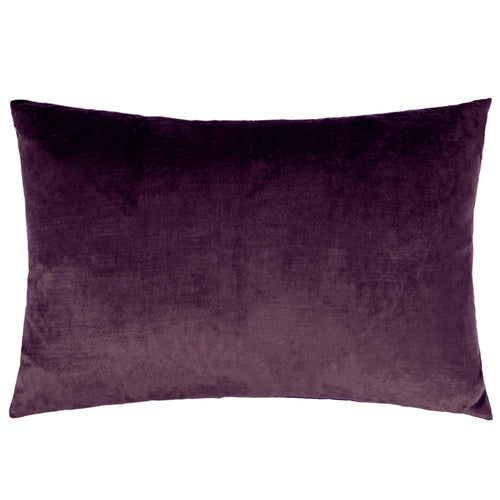 Voyage Maison Chiaso Velvet Wool Cushion in Fig