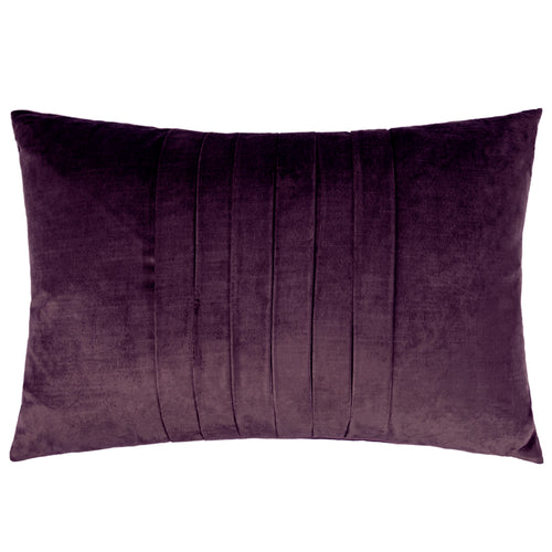 Voyage Maison Chiaso Velvet Wool Cushion in Fig