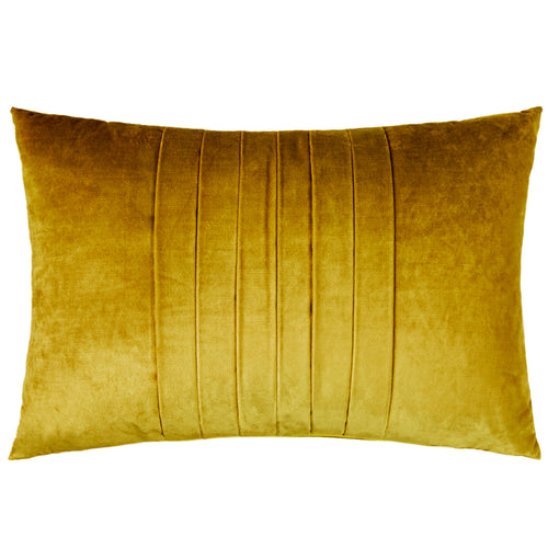 Voyage Maison Chiaso Velvet Wool Cushion in Gold