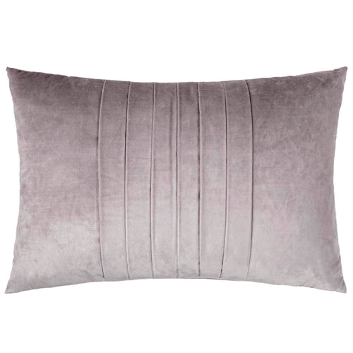 Plain Cream Cushions - Chiaso Velvet Wool Filled Cushion Quartz Voyage Maison