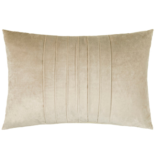 Voyage Maison Chiaso Velvet Wool Cushion in Sand