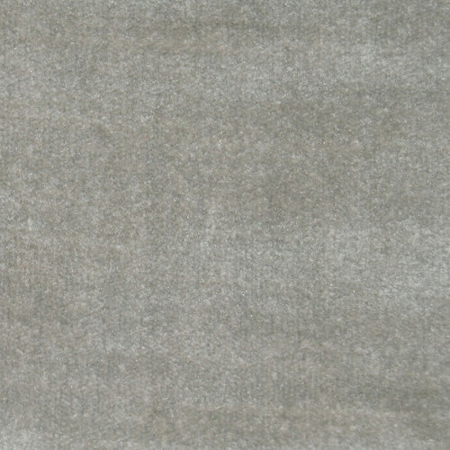 Plain Grey Fabric - Chiaso Plain Velvet Fabric (By The Metre) Feather Voyage Maison