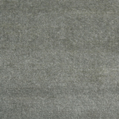 Plain Grey Fabric - Chiaso Plain Velvet Fabric (By The Metre) Limestone Voyage Maison