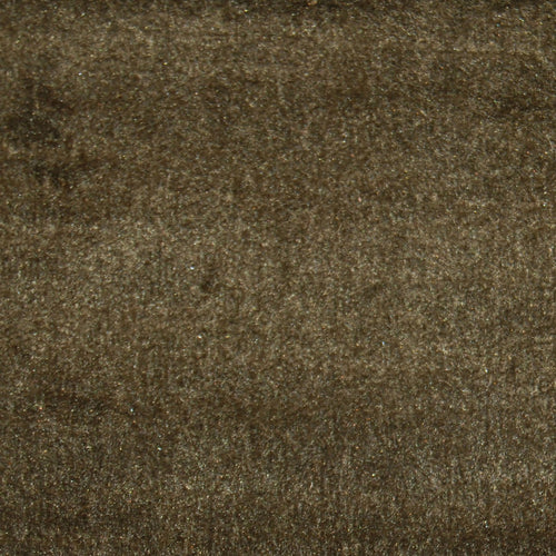 Plain Brown Fabric - Chiaso Plain Velvet Fabric (By The Metre) Otter Voyage Maison