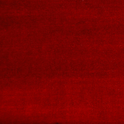 Voyage Maison Chiaso Plain Velvet Fabric Remnant in Scarlet