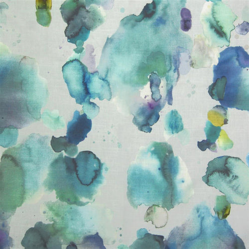 Samples - Cloudburst Printed Fabric Sample Swatch Pacific Voyage Maison