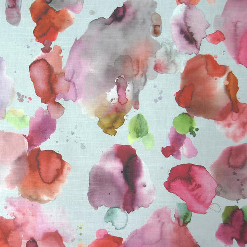 Samples - Cloudburst Printed Fabric Sample Swatch Russett Voyage Maison