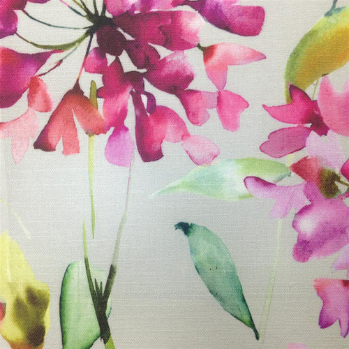 Samples - Clovelly Printed Fabric Sample Swatch Stone Voyage Maison