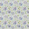 Clovelly Printed Cotton Fabric (By The Metre) Violet
