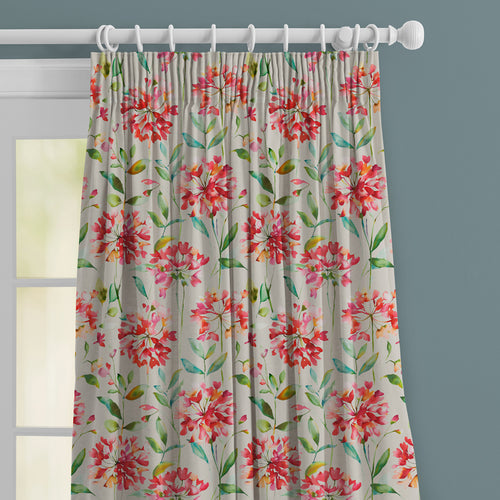 Floral Pink M2M - Clovelly Printed Made to Measure Curtains Russett Voyage Maison