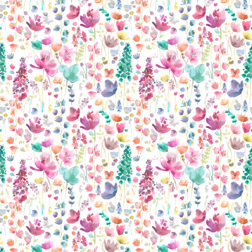 Floral Pink Fabric - Coleton Printed Cotton Fabric (By The Metre) Summer Voyage Maison