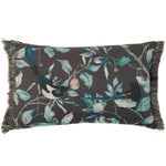 Voyage Maison Collector Printed Feather Cushion in Onyx