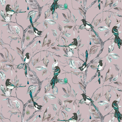 Animal Pink Fabric - Collector Printed Cotton Fabric (By The Metre) Blush Voyage Maison