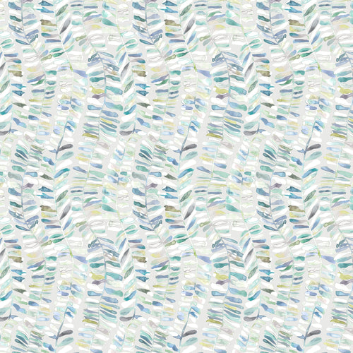 Floral Blue Fabric - Colwin Printed Cotton Fabric (By The Metre) Capri Voyage Maison