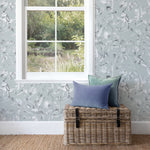 Voyage Maison Colyford 1.4m Wide Width Wallpaper in Duck Egg