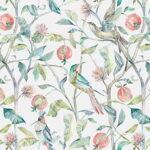 Samples - Colyford  Wallpaper Sample Pomegranate Voyage Maison