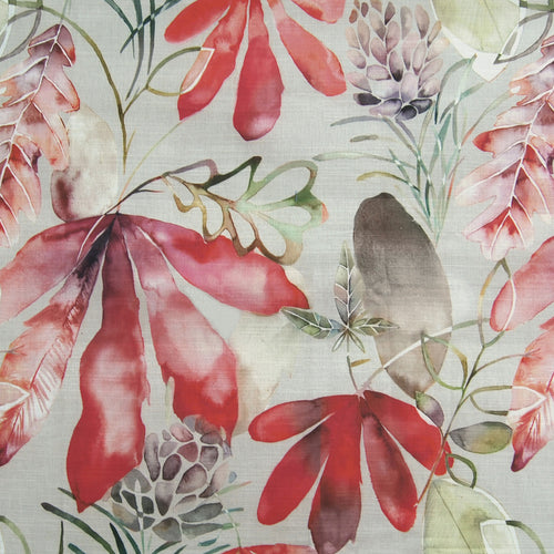 Samples - Conifer Printed Fabric Sample Swatch Nut Voyage Maison