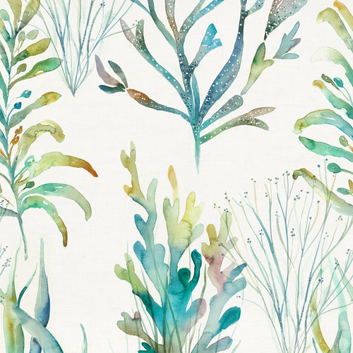  Samples - Coral Reef Printed Fabric Sample Swatch Kelpie Voyage Maison