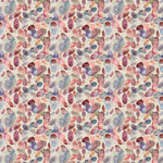 Correa Printed Cotton Fabric (By The Metre) Fuchsia