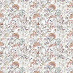 Country Hedgerow Printed Cotton Fabric (By The Metre) Dusk/Cream