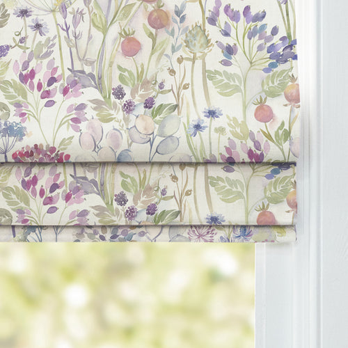 Floral Pink M2M - Country Hedgerow Printed Cotton Made to Measure Roman Blinds Default Voyage Maison