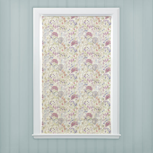 Floral Multi M2M - Country Hedgerow Printed Cotton Made to Measure Roman Blinds Default Voyage Maison