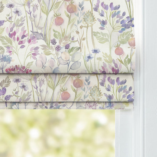 Floral Multi M2M - Country Hedgerow Printed Cotton Made to Measure Roman Blinds Default Voyage Maison