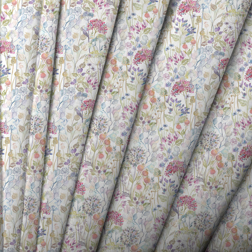 Floral Multi M2M - Country Hedgerow Printed Cotton Made to Measure Roman Blinds Default Voyage Maison