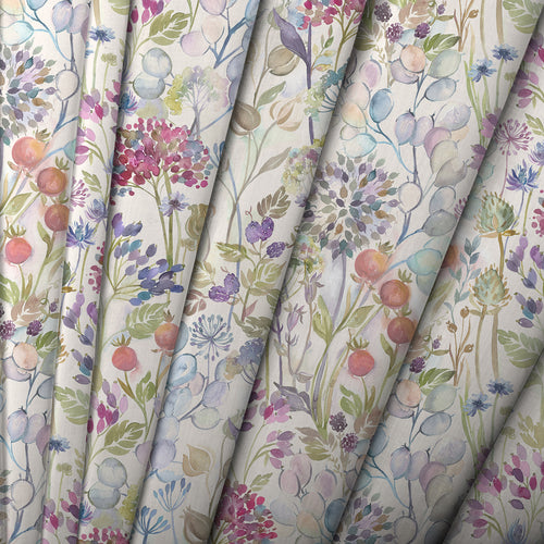 Floral Multi M2M - Country Hedgerow Printed Made to Measure Curtains Classic Voyage Maison