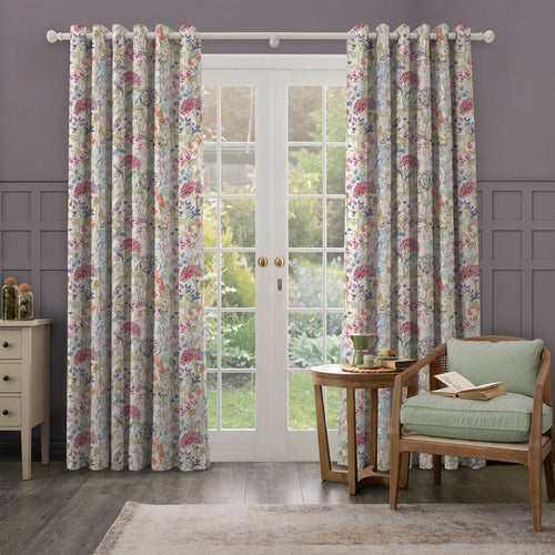 Floral Multi M2M - Country Hedgerow Printed Made to Measure Curtains Classic Voyage Maison