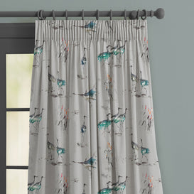 Voyage Maison Cranes Printed Made to Measure Curtains