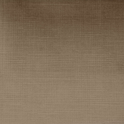 Plain Brown Fabric - Cube Plain Velvet Fabric (By The Metre) 100 Voyage Maison