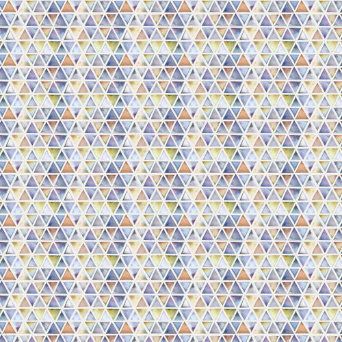 Geometric Multi Fabric - Cuzco Printed Cotton Fabric (By The Metre) Clementine Voyage Maison