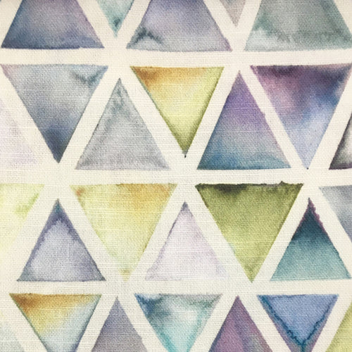 Samples - Cuzco Printed Fabric Sample Swatch Lemon Voyage Maison