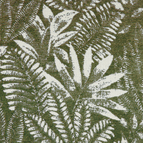 Plain Green Fabric - Dalby Velvet Jacquard Fabric (By The Metre) Sage Voyage Maison