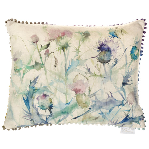 Voyage Maison Damson Printed Feather Cushion in Bristle