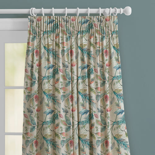 Floral Blue M2M - Danbury Printed Made to Measure Curtains Pomegranate Voyage Maison