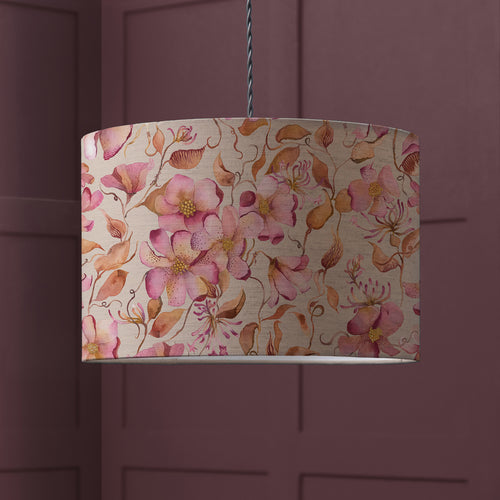 Floral Pink Lighting - Daphne Eva Printed Lamp Shade Primrose Voyage Maison