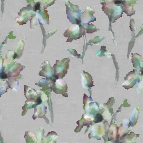  Samples - Degas Printed Fabric Sample Swatch Peridot Voyage Maison